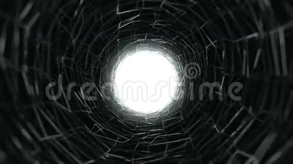 出隧道黑色背景视频的预览图