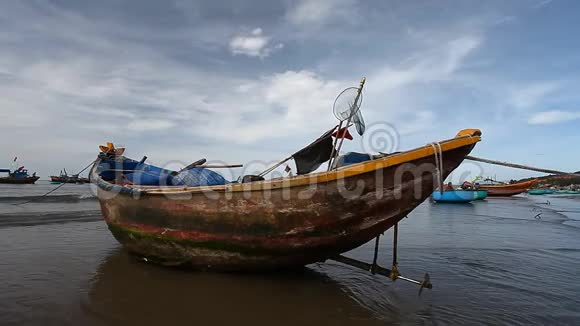 旅游越南渔船视频的预览图
