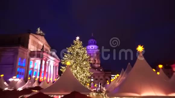 柏林的圣诞市场视频的预览图