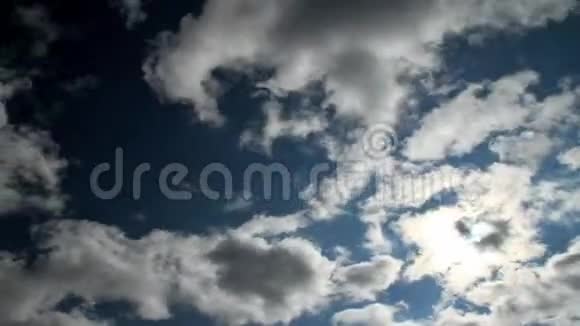 蓝天晴空丽云空间视频的预览图
