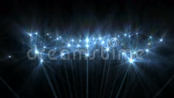 蓝星抽象粒子效应闪烁光VJ背景视频的预览图