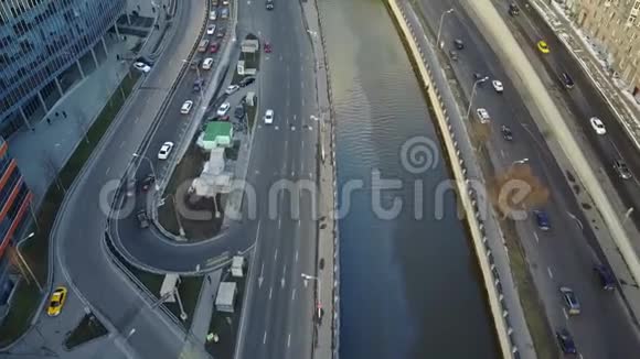 莫斯科的鸟瞰图视频的预览图