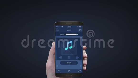 移动屏幕触摸应用听移动音乐娱乐音乐播放器3D图标动画视频的预览图