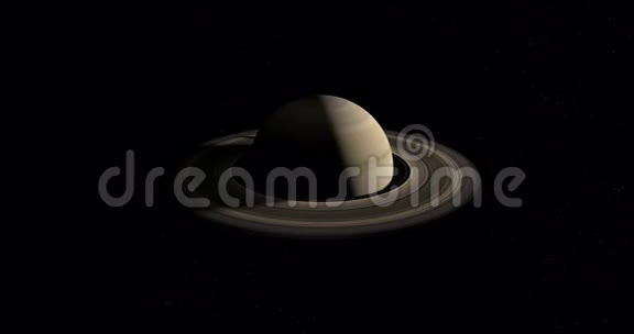 卫星或卫星轨道在土星环上视频的预览图