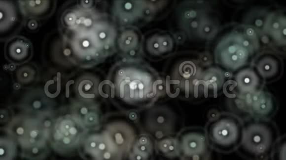 抽象艺术颗粒细胞点鸡蛋细菌微生物孢子背景视频的预览图