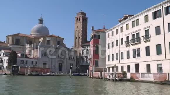 威尼斯的大运河视频的预览图