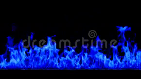 蓝火爆炸了高清1080阿尔法面具视频的预览图