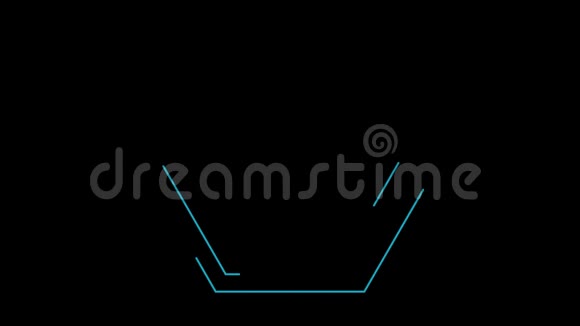 4K多边形FX元素包与阿尔法通道10形状动画视频的预览图