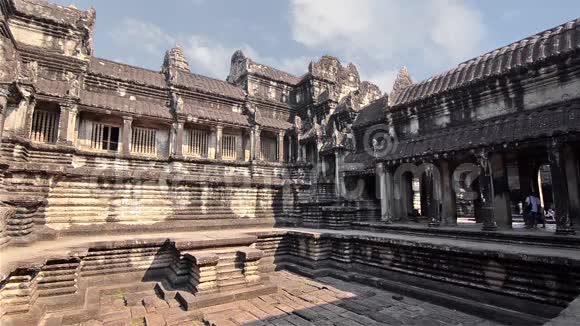 柬埔寨著名的高棉神庙视频的预览图