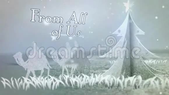 白色圣诞流行音乐视频的预览图