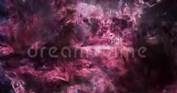 3D号太空飞行环绕大规模嘉甘团星云环视频的预览图