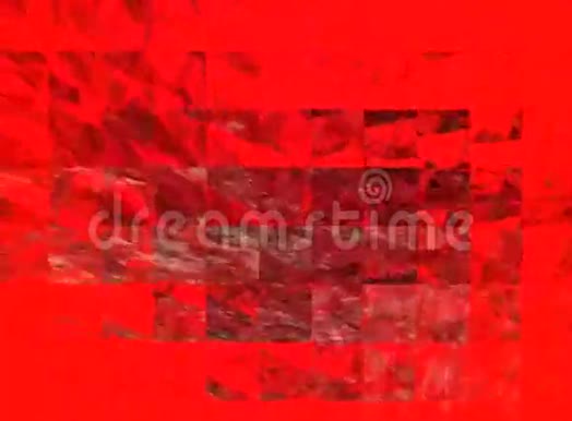 红色方块和旋转阴影视频的预览图
