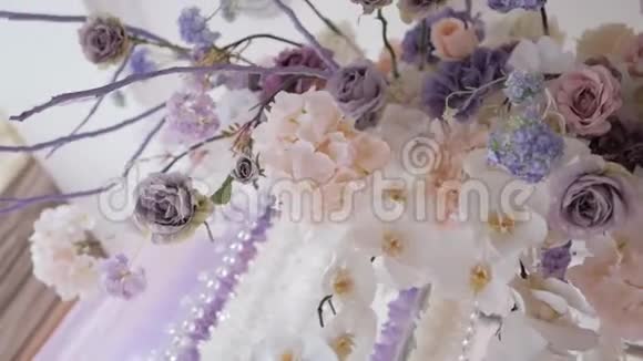 仪式的婚礼装饰视频的预览图