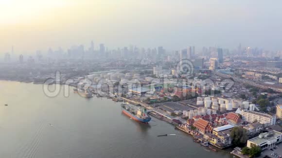 曼谷港航空景观视频的预览图