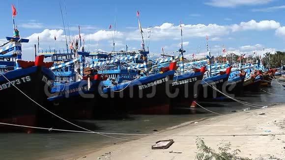 旅游越南渔船视频的预览图