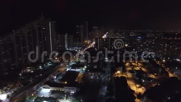 空中之夜视频阳光岛滩FL视频的预览图