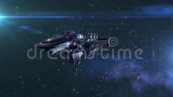 未来派星际飞船视频的预览图