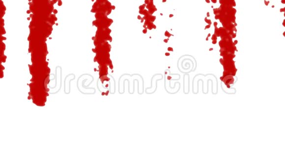 红色血液过渡图案背景视频的预览图