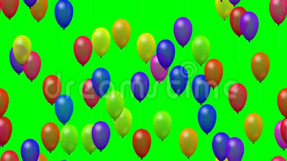 派对气球飞起来视频的预览图