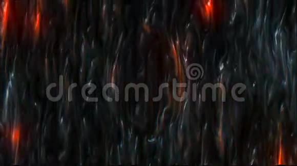抽象CGI运动图形熔岩效应视频的预览图