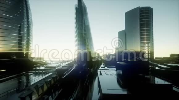 伦敦日落景观视频的预览图