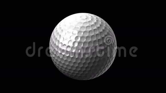 黑色背景高尔夫球视频的预览图