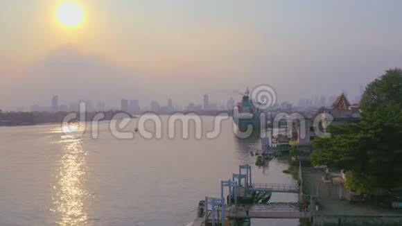 曼谷港航空景观视频的预览图