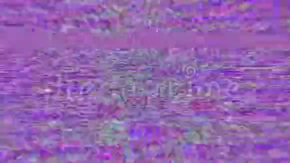 五颜六色的时尚几何网络朋克彩虹背景视频的预览图