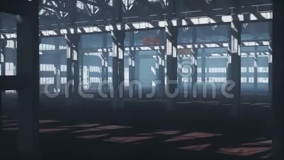 空弃厂房内部4K视频的预览图