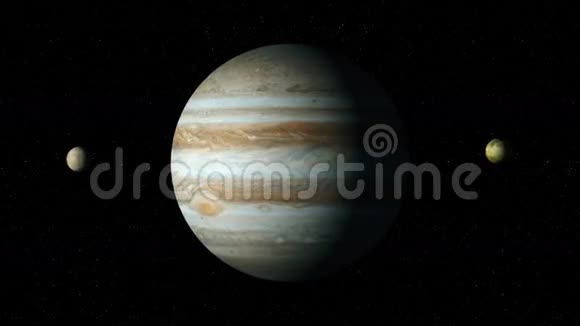 木星和卫星视频的预览图