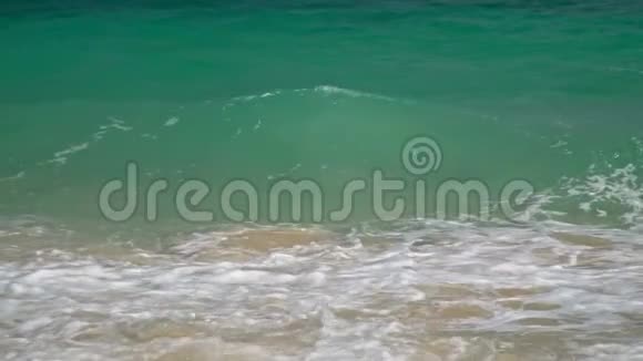 热带海滩安达曼海克拉比泰国视频的预览图