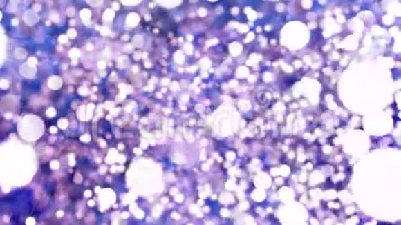 紫色抽象波克光粒子循环背景视频的预览图