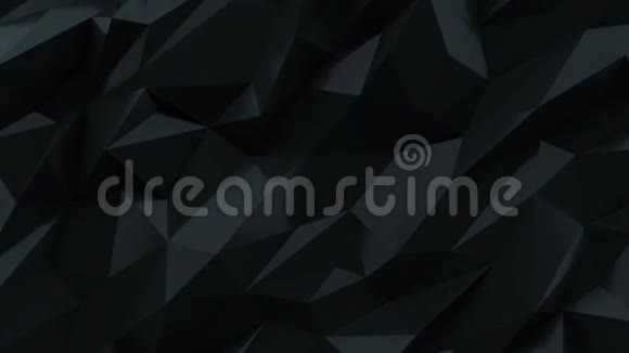 黑色背景抽象三角形纹理视频的预览图