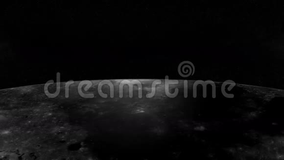 月亮俯瞰空中视频的预览图