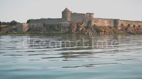 阿克曼堡垒景观BilhorodDnistrovskyi乌克兰视频的预览图