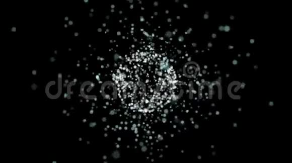 物理反应原子科学很多粒子视频的预览图
