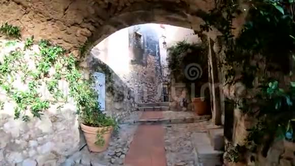 漫步在美丽历史的额泽村视频的预览图