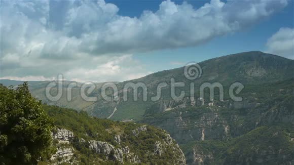 法国南部的阿尔卑斯山脉视频的预览图