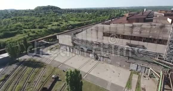 金属工业厂房航拍视频的预览图