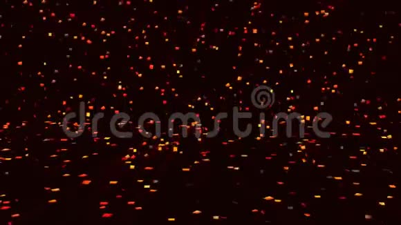 发光粒子的抽象背景视频的预览图