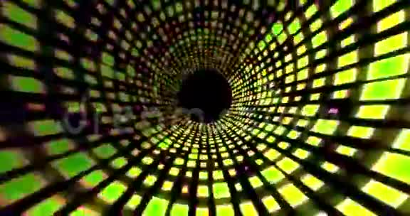 舞池隧道2D动画4KUHD视频的预览图