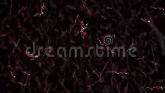 模型DNA在黑色上旋转视频的预览图