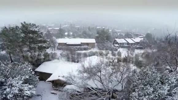 塞多纳的暴风雪视频的预览图