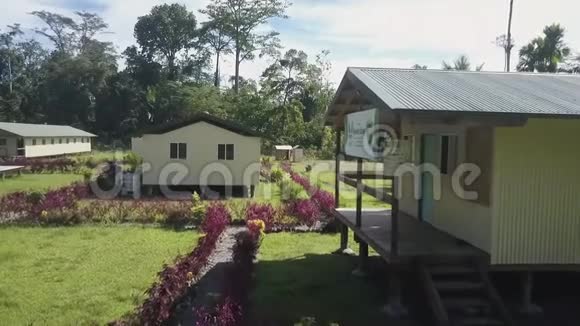 树木和房屋景观视频的预览图