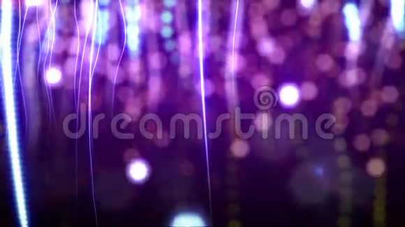 紫色纸屑循环视频的预览图