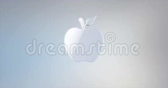 苹果白色3d图标视频的预览图