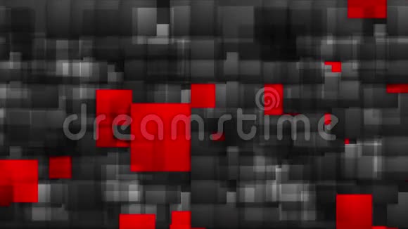 红黑科技方块视频动画视频的预览图