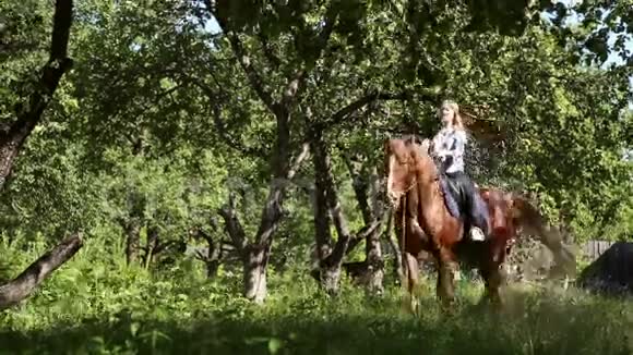 那个骑马的女孩视频的预览图
