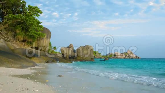 西米兰群岛泰国海滩视频的预览图