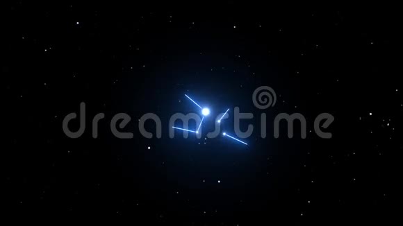 美丽星夜星座视频的预览图